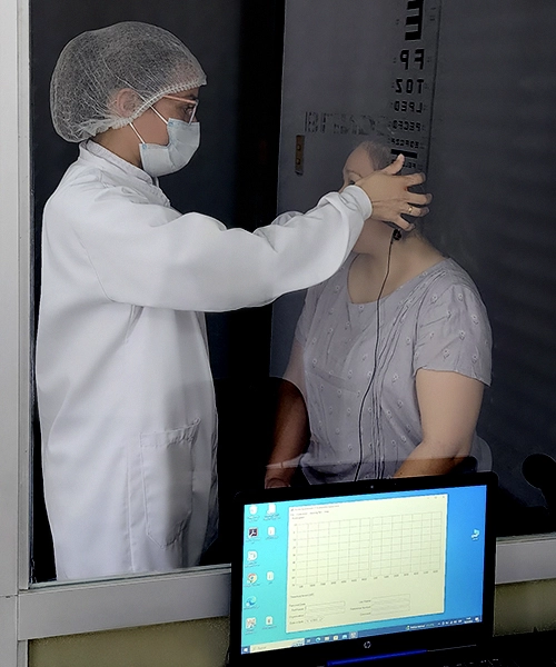 Atención de salud ocupacional Bio-Cell a un trabajador